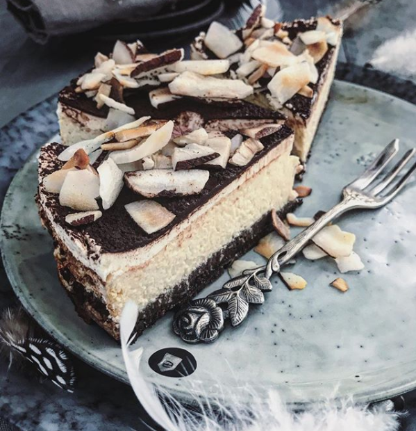 Kokosový “Bounty” cheesecake