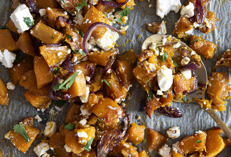 Pečená dýně s fetou